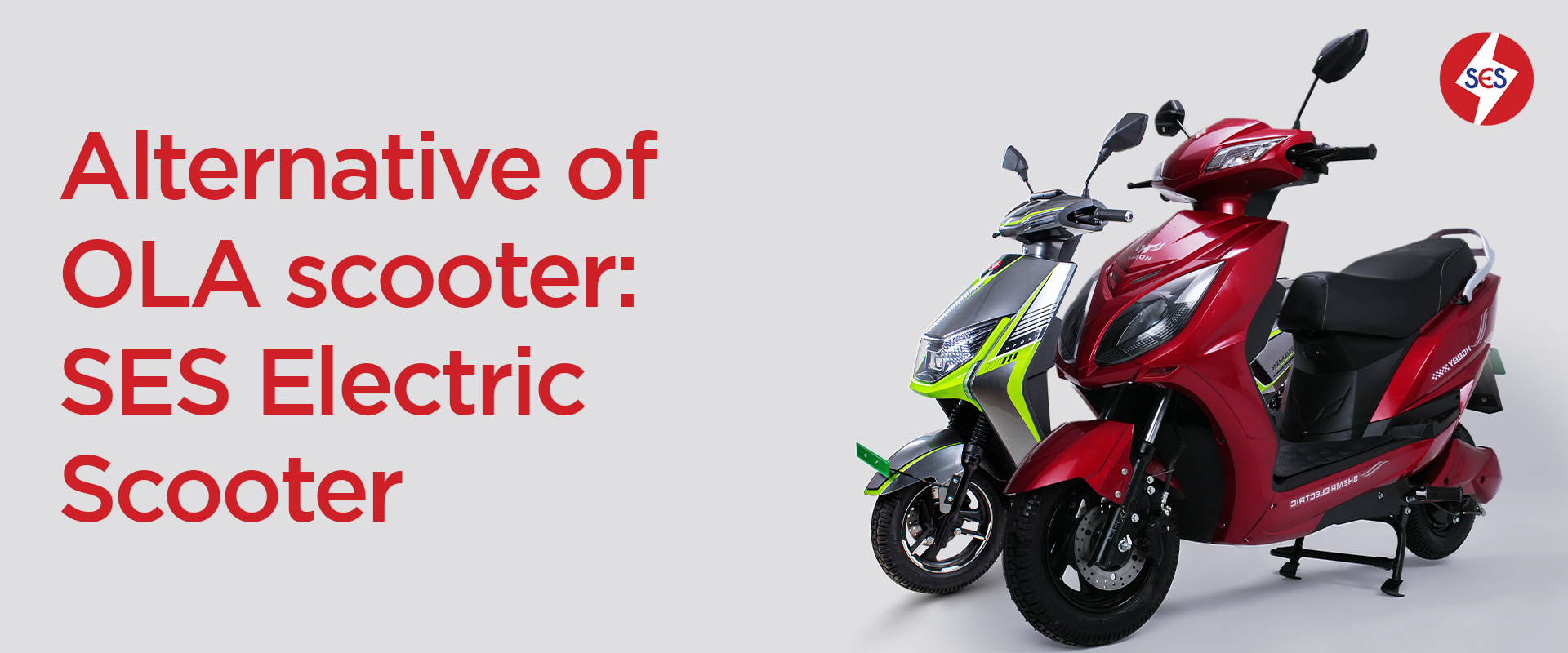Alternative of the OLA Scooter: SES Electric Scooter
